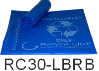 Recycling Trash Bags Eco-Friendly Plastic Bags Waste Recycling Environment Friendly 30 Gallon Bag 40 Gallon Bag High Quality Black Clear